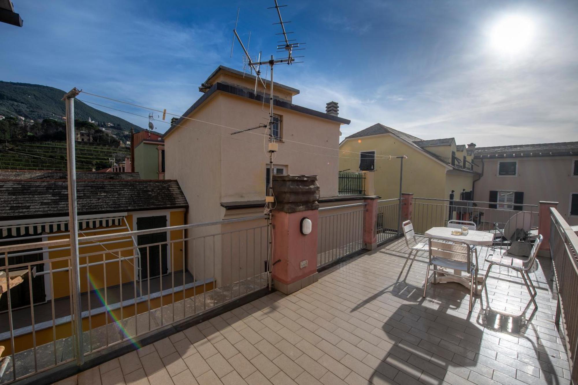 188B - Casa Di Nina Moneglia Con Terrazza - 2Min Dal Mare 아파트 외부 사진